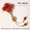 Set de Tres Accesorios de Ágata Nanhong, un Set Completo de Cuentas para Manualidades, Semillas de Pasión, Estrella y Luna, Cuentas de Moda