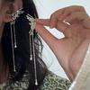Presilha de Orelha Asas de Anjo Feminina ins Super Fada Elfo Borboleta Franja Presilha de Orelha Brincos Pendentes de Sentido Avançado