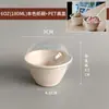Taza Desechable para Salsa, Tazón de Pulpa de Papel para Helado, Tazón para Llevar de Yogur, Taza de Degustación Elegante y Estéticamente Agradable con Tapa