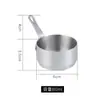 Copo para Molho de Aço Inoxidável 304 com Alça, Prato Dourado para Condimentos, Pratinho para Steak com Tomate de Restaurante Ocidental, Prato para Vinagre