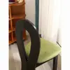 Silla de Comedor Vintage de Madera Maciza Estilo Francés, Silla con Respaldo para Uso Doméstico, Silla Nórdica, Silla con Respaldo de Diseñador Mid-Century, Silla de Tocador Minimalista, Clave