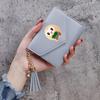 Bolsa para Monedas de Pikachu de Color Sólido con Borla Cartera Delgada Temu Popular en Ins Estilo Corto Transfronterizo Ranura para Múltiples Tarjetas para Mujer 70% de descuento