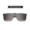 2022 Nuevas Gafas de Sol con Lente de Una Pieza Clip Degradado Clip para Miopía Gafas de Sol Retro Clip Espejo Moderno