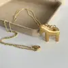 Colar com Pingente de Cavalo da Felicidade em Contas para Mulheres, Design Exclusivo com Sensação de Luxo, Corrente para Suéter Ano Zodiacal Outono/Inverno