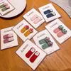 Grampos de Cabelo de Feltro Outono e Inverno Gato de Desenho Animado Frutas Franja Infantil Conjunto de Presilhas Acessórios de Cabelo Simples e Frescos para Bebê