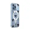 Línea de Dibujo de Gatito con Lazo para iPhone 18 Pro Max de Venta Caliente Transfronteriza Funda Magnética para Teléfono Apple 15 P