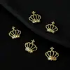 Joias para Nail Art de Liga de Coroa Super Brilhantes Luxo Diamante Liga Inlaid Fundo Plano Acessórios Capa de Celular com Diamante Joias para Pente