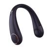 Ventilador de cuello digital de cinco velocidades transfronterizo para ciclismo, exterior, alta resistencia, portátil, sin aspas, USB, ventilador de cuello perezoso