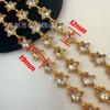 Cadena de aleación con forma de estrella de cinco ángulos para manualidades, ropa, joyería, collar, pulsera, bolso, accesorios, cadena decorativa, venta al por mayor