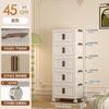 Armário de Armazenamento Armário de Armazenamento Dobrável Armário de Armazenamento Doméstico para Sala de Estar Armário de Armazenamento Livre de Instalação Armário de Brinquedos Infantil Armário de Encaixe de Plástico