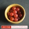 Piedra Natural Grado Coleccionista Ágata Roja Cuentas Sueltas Collar Pulsera de Cuentas DIY Pulsera de Hilo para la Mano Accesorios de Joyería de Cuentas Wenwan