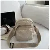 Bolso Cruzado Ligero de Pana Pequeño Bolso de Hombro Nuevo Otoño e Invierno 2025 Bolso para Teléfono Móvil Billetera Bolso Cuadrado Pequeño de Pana