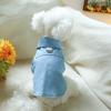 Petcircle Ropa para Mascotas Ropa para Perros y Gatos Elegante Linda Rockera Genial Colección de Mezclilla