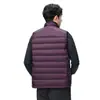 Chaleco de Plumas para Hombre 2025 Otoño e Invierno Nueva Moda Ropa de Moda Chaqueta para Hombre Chaleco Cálido y a Prueba de Frío Chaleco