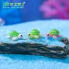 Micro Paisagem Mini Tartaruga Fofa Aquário Oceânico Fofo Acessórios de Decoração DIY Ornamentos Pequenos de Resina