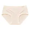 100% Algodão 10A Antibacteriano no Fundilho Calcinhas Femininas de Algodão Puro, Classe A Algodão Puro para Bebê no Fundilho Cintura Média Simples Calcinhas Femininas Atacado