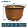 Maceta Extra Grande, Maceta de Arcilla Morada de Plástico de Gran Diámetro, Maceta Gruesa para Exteriores para Plantar Árboles, Cultivar Nenúfares, Bonsái, Loto y Plantas Verdes