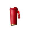 Taza de Café de Año Nuevo Rojo Chino Marea Nacional Taza Termo de Doble Uso Acero Inoxidable 316 Alto Valor de Color Revestimiento Cerámico Taza de Regalo