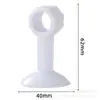 Furo de sucção de porta sem furo novo anti-colisão anti-sucção silicone topo de porta resistência batente de porta de banheiro batida de porta almofada anti-colisão ventosa