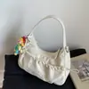 Bolso de Hombro Cruzado de Nicho tipo Bolso de Empanada 2025 Nuevo Bolso Cruzado Casual para Mujer Moda Simple Textura de Alta Calidad