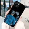 Para iPhone16 Funda de Teléfono de Niña Pareja Dibujo Animado Niño Mamá y Papá Hija Padre-hijo Funda de Teléfono