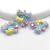 Accesorios de Resina con Lazo de Dibujos Animados Accesorios Hechos a Mano diy Accesorios de Pegamento Cremoso Pasador para el Cabello de Niños Funda para Teléfono Móvil Accesorios de Resina diy