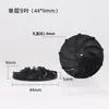 Aspas de Ventilador para Aspiradora de Coche, Diseño de Aspas de Ventilador de Plástico, Aspas de Ventilador Centrífugo Inclinadas Hacia Atrás, Accesorios de Rueda de Ventilador de Plástico para Limpieza de Ventanas