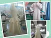 Tela gris tela base blanca teñido tie-dye extensión vegetal soporte de teñido corte algodón puro poliéster algodón tela de algodón fábrica de tela blanca ventas directas