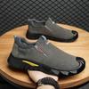 Zapatos de Trabajo Ligeros para Hombre, Transpirables, Casuales para Primavera y Otoño, Combinan con Todo, Resistentes al Desgaste, Slip-on, Suela Suave, Sin Puntera de Acero, para Obra