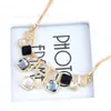 Joyería Versátil Retro Europea y Americana Collar Coreano Regalo de Cumpleaños para Mujer Estilo Coreano Nueva Cadena para Suéter Larga Moda
