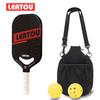 Raquete de Pickleball T700 com Quadro Prensado a Quente Sem Limites Fibra de Carbono Fosca Prensada a Quente Peça Única Raquete de Pickleball