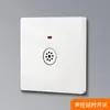 Núcleo Cerámico Socket de Cinco Agujeros Tipo de Socket 86 Hogareño Superficie Pintada Blanca Interruptor Simple Doble Control Panel de Interruptores LED
