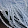 6*12mm Cuentas de Bambú Imitación Jade Glaseado Pulsera de Bambú Pulsera DIY Collar Colgante con Cuentas Material para Cadena de Teléfono Móvil