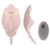 Abelhinha Silicone Vestível 10 Frequências Controle Remoto Sem Fio Carregamento Invisível Borboleta Masturbador Feminino Brinquedo Sexual Adulto