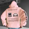 Moletom Oversized Novo Gótico Transfronteiriço Manga Longa Harajuku Unissex Estético Hip-Hop Retrô Friends Inverno