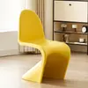 Cadeira Dong Chair Estilo Pan Forma Irregular Tendência Criativa Cadeira de Jantar Acrílico Casa Moderna Simples Encosto Banqueta de Maquiagem Design