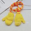 Luvas de Natal cachecol peça única boneco pato amarelo decoração bolsa DIY sapatos e roupas acessórios de decoração