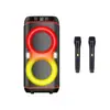Caixa de Som para Festa Transfronteiriça Portátil Bluetooth Alto-falante Duplo de 8 polegadas Estéreo para Festa ao Ar Livre Bluetooth Alto-falante Duplo