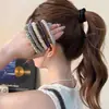 Scrunchie de cetim plissado estilo coreano para mulheres, novo modelo 2026, alta elasticidade, prendedor de cabelo durável, faixa de cabelo, acessório de cabelo elástico