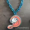 Venta directa de fábrica colgante EVA aficionado deportivo NFL joyería transfronteriza collar colgante equipo de fútbol NBA