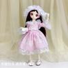 Ropa para muñecas BJD de 6 puntos, vestido de sirvienta, uniforme JK, traje de muñeca de 30 cm, vestido Lolita