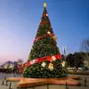 3- 50m Marco grande Árbol de Navidad hecho a medida Decoración exterior para centros comerciales navideños Iluminación de proyecto para check-ins en redes sociales