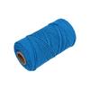 Cuerda de Algodón Colorida de 3 mm Hecha a Mano DIY Tejido Tapicería Atado Decoración Navideña Manualidades Cuerda de Algodón Colorida