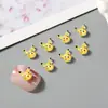 Joyas para Uñas de Dibujos Animados Sanrio Transfronterizas Mini Hielo Transparente Gato Kt Melody Resina Pasador DIY Diamante para Uñas Joyería