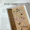 Mini Laço Acessórios para Nail Art Populares na Internet Estilo Francês Pequeno Gravata Borboleta Cor Tamanho Mistura de Cores Acessórios para Unhas Diamante de Resina