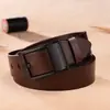 Fabricante Popular Transfronterizo Nuevo Cinturón para Hombre con Hebilla Giratoria Venta al por Mayor Casual Versátil Cinturón con Hebilla de Pin Moda Estilo Coreano Cinturón para Pantalones