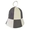 Set de Gorro de Lana para Sauna Almohadilla Absorbente de Sudor Transfronteriza Guantes Gorro de Ducha Aislante del Calor Anti-quemaduras Fieltro Espesado Absorbente de Sudor Aislamiento Térmico