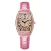 Reloj Nuevo de Marca para Mujer Resistente al Agua Reloj de Cuarzo Correa de Cuero Casual de Negocios Elegante Reloj para Dama Comercio Exterior Transfronterizo