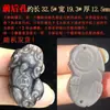 Cuentas Redondas de Obsidiana Plateada Natural, Cuentas Sueltas, Accesorios para Pulseras Talladas de Planetas, Pulsera Despertar León Pixiu de Obsidiana Negra DIY Venta al por Mayor