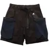 Marca de Tendencia Americana Shorts de Carga para Exteriores de Secado Rápido con Bolsillos Grandes para Hombre Verano Sueltos Rectos Casuales Deportivos Bermudas